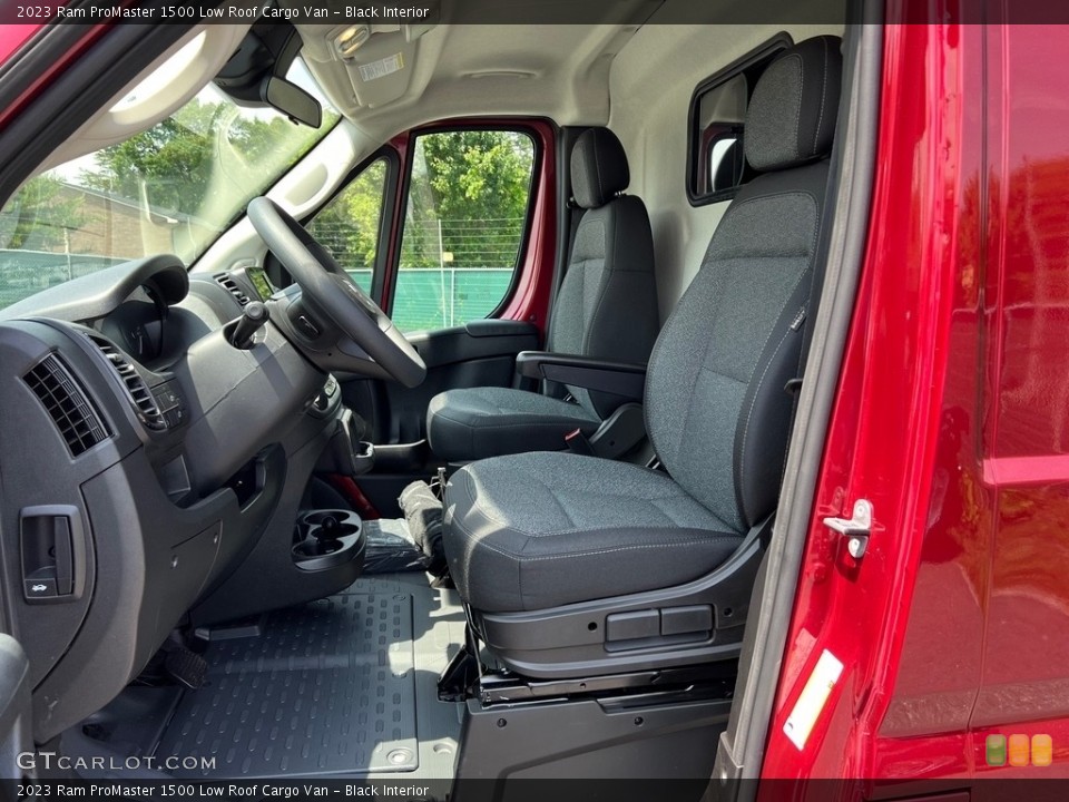 Black Interior Photo for the 2023 Ram ProMaster 1500 Low Roof Cargo Van #146203113