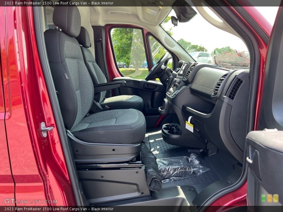 Black Interior Front Seat for the 2023 Ram ProMaster 1500 Low Roof Cargo Van #146203207