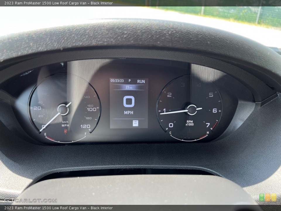 Black Interior Gauges for the 2023 Ram ProMaster 1500 Low Roof Cargo Van #146203269