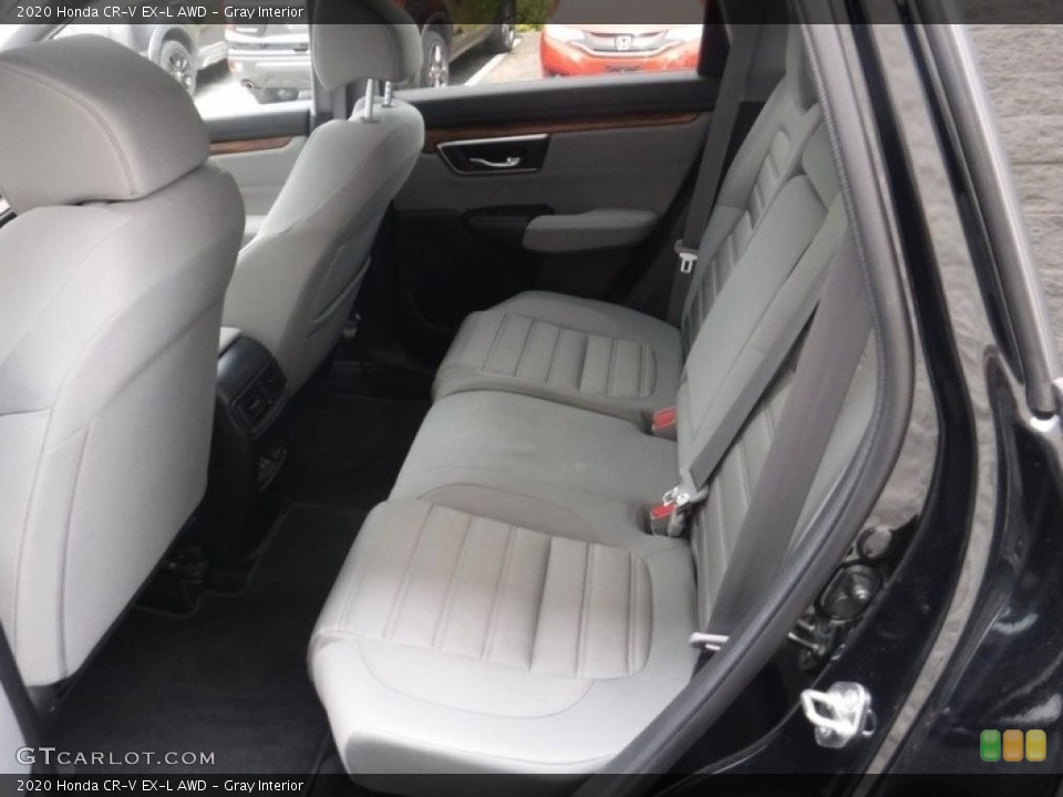 Gray Interior Rear Seat for the 2020 Honda CR-V EX-L AWD #146203455