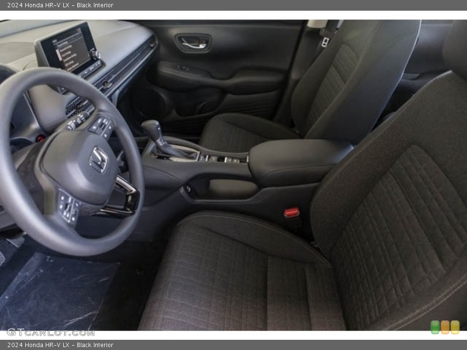 Black Interior Photo for the 2024 Honda HR-V LX #146204769