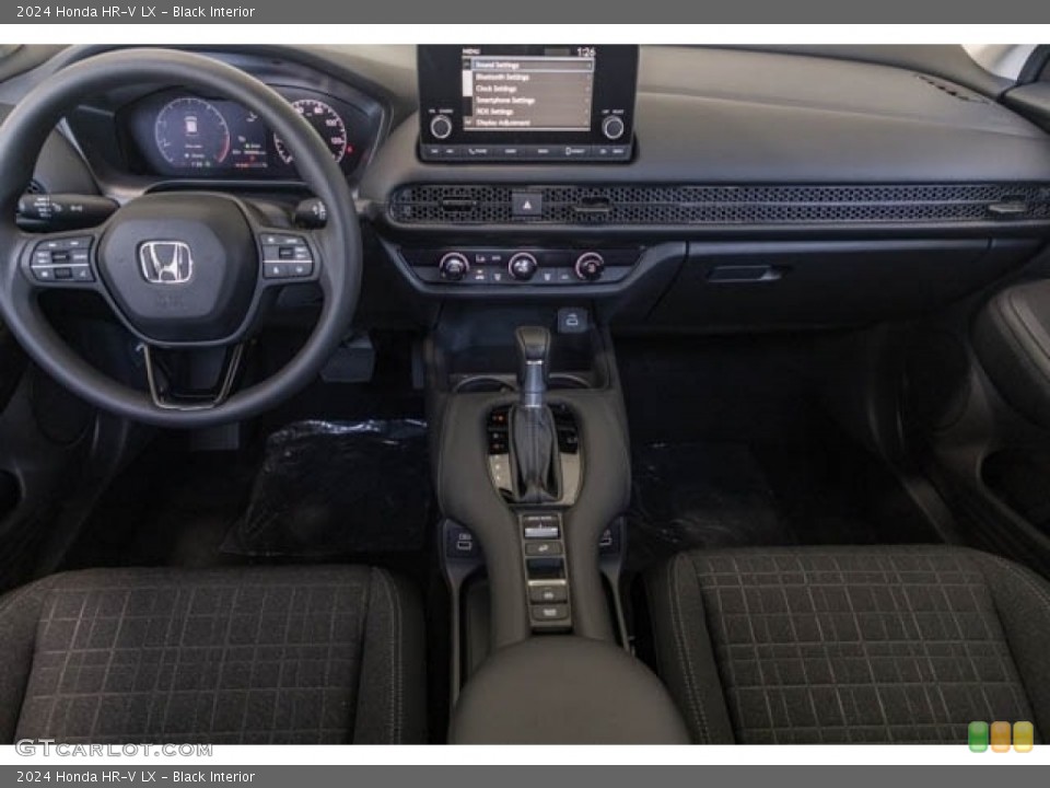 Black Interior Front Seat for the 2024 Honda HR-V LX #146204793