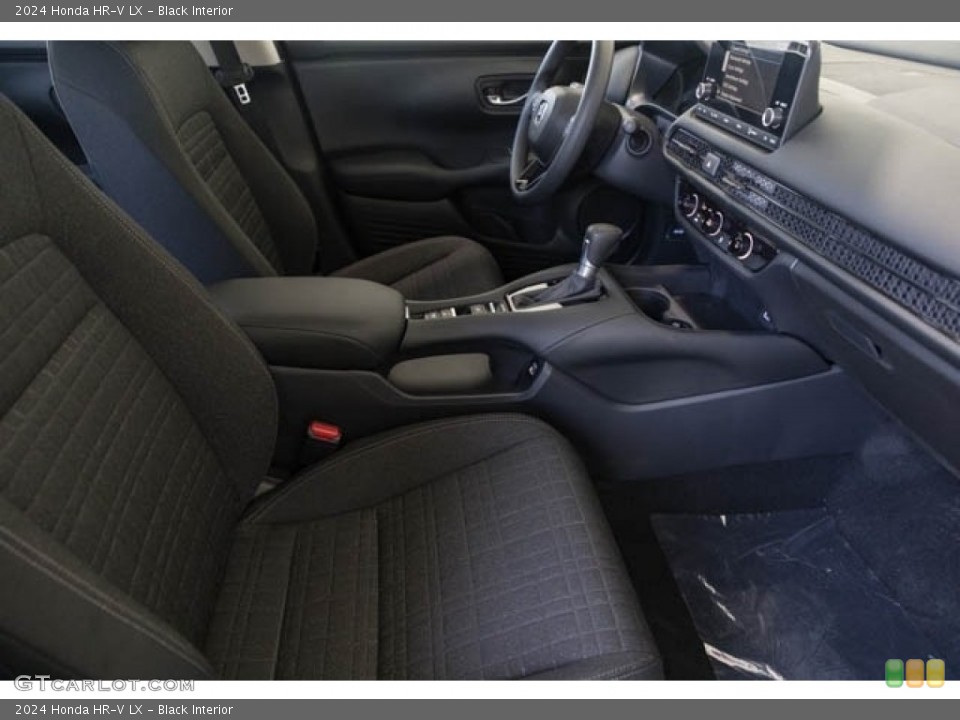 Black Interior Front Seat for the 2024 Honda HR-V LX #146205009