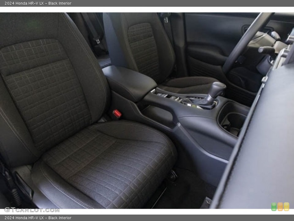 Black Interior Front Seat for the 2024 Honda HR-V LX #146205033
