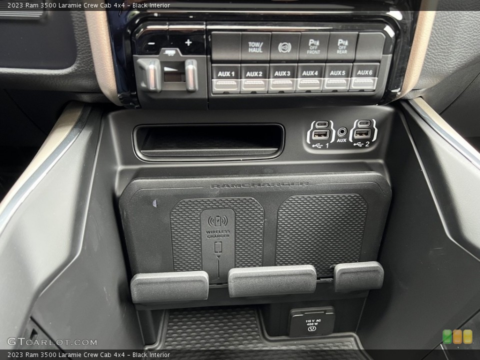 Black Interior Controls for the 2023 Ram 3500 Laramie Crew Cab 4x4 #146205066