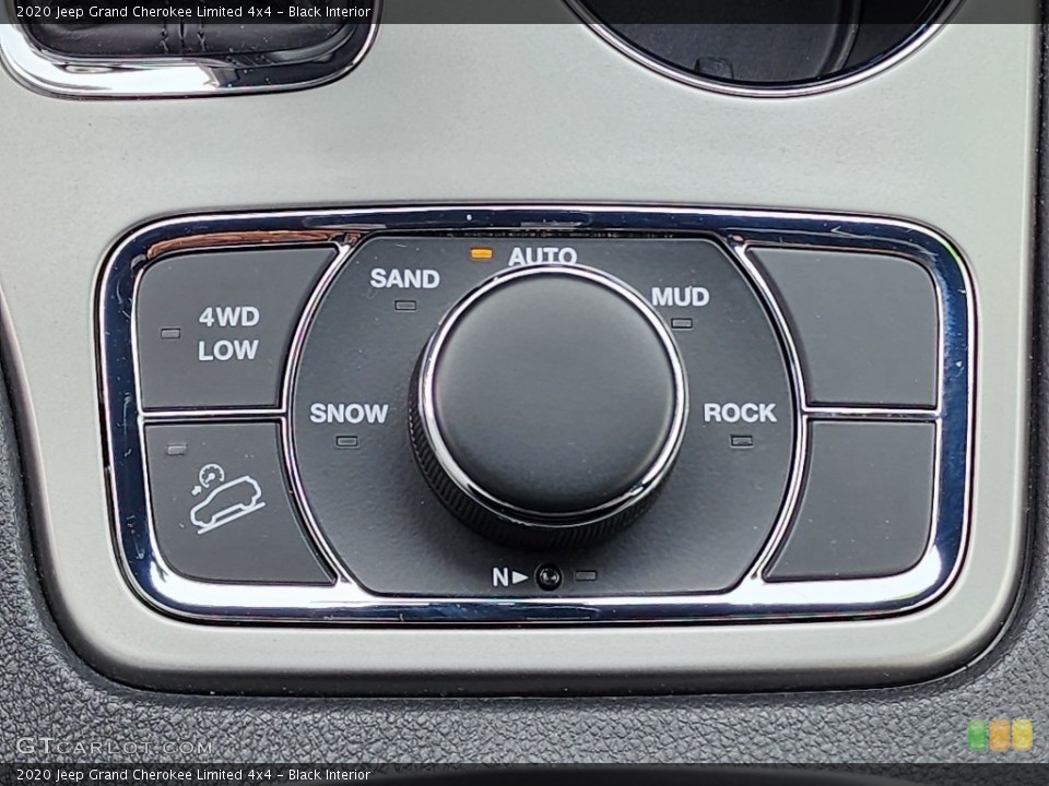 Black Interior Controls for the 2020 Jeep Grand Cherokee Limited 4x4 #146207037