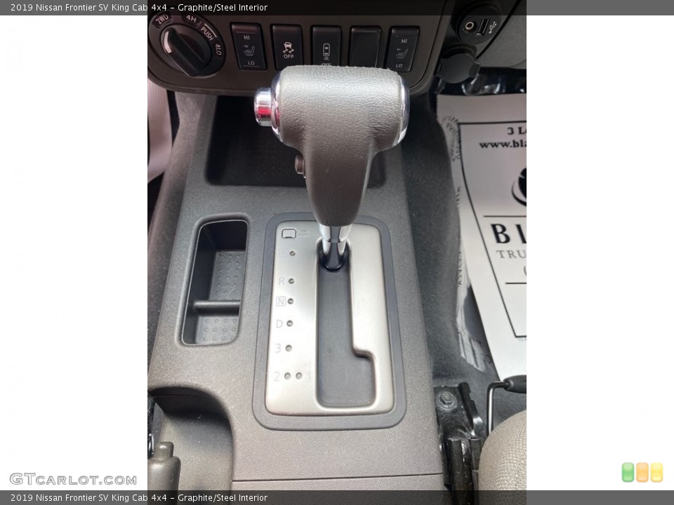 Graphite/Steel Interior Transmission for the 2019 Nissan Frontier SV King Cab 4x4 #146207073