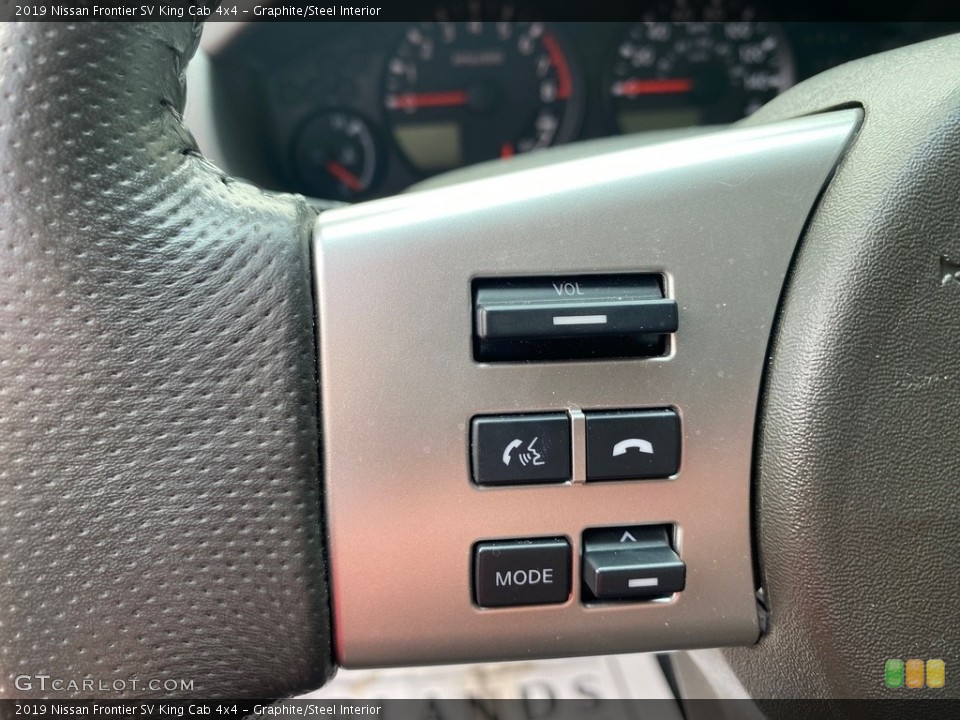 Graphite/Steel Interior Steering Wheel for the 2019 Nissan Frontier SV King Cab 4x4 #146207094
