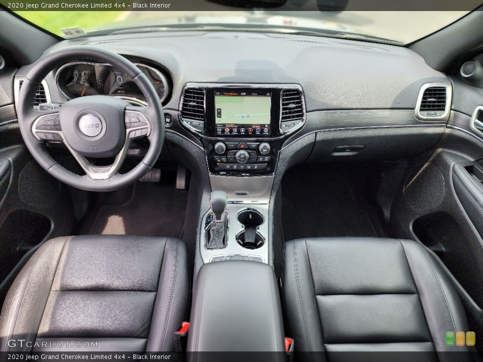 Black Interior Dashboard for the 2020 Jeep Grand Cherokee Limited 4x4 #146207154