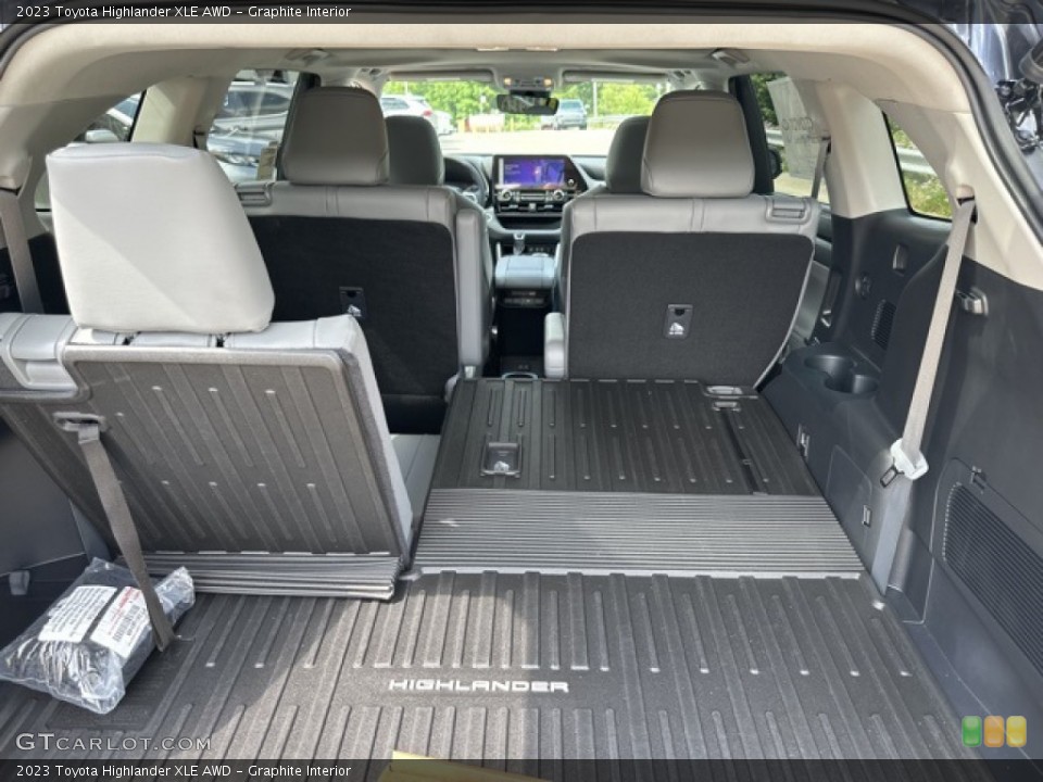 Graphite Interior Trunk for the 2023 Toyota Highlander XLE AWD #146207157