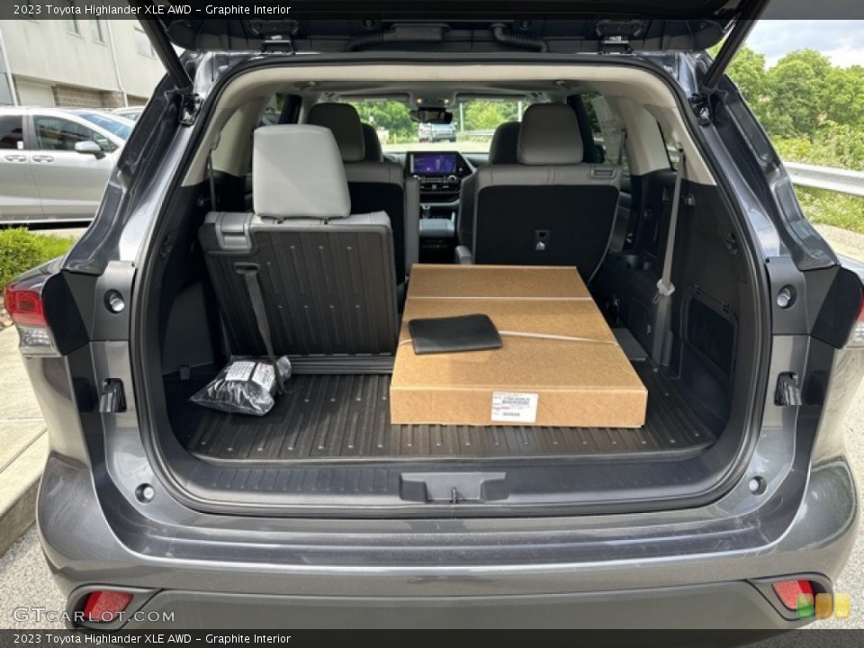Graphite Interior Trunk for the 2023 Toyota Highlander XLE AWD #146207172
