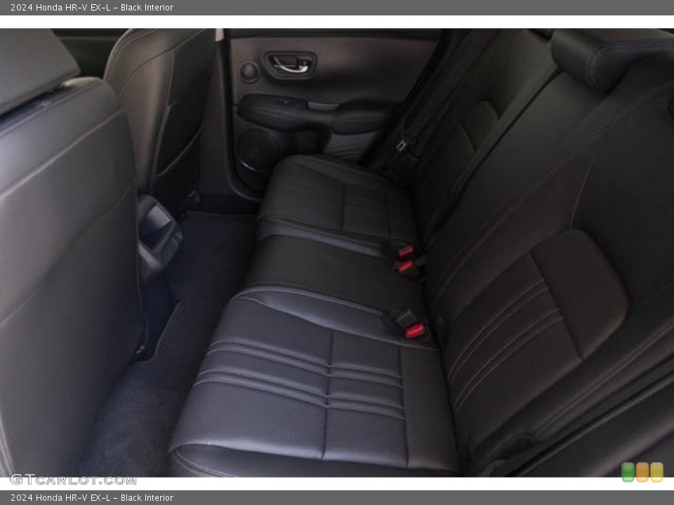 Black Interior Rear Seat for the 2024 Honda HR-V EX-L #146207184