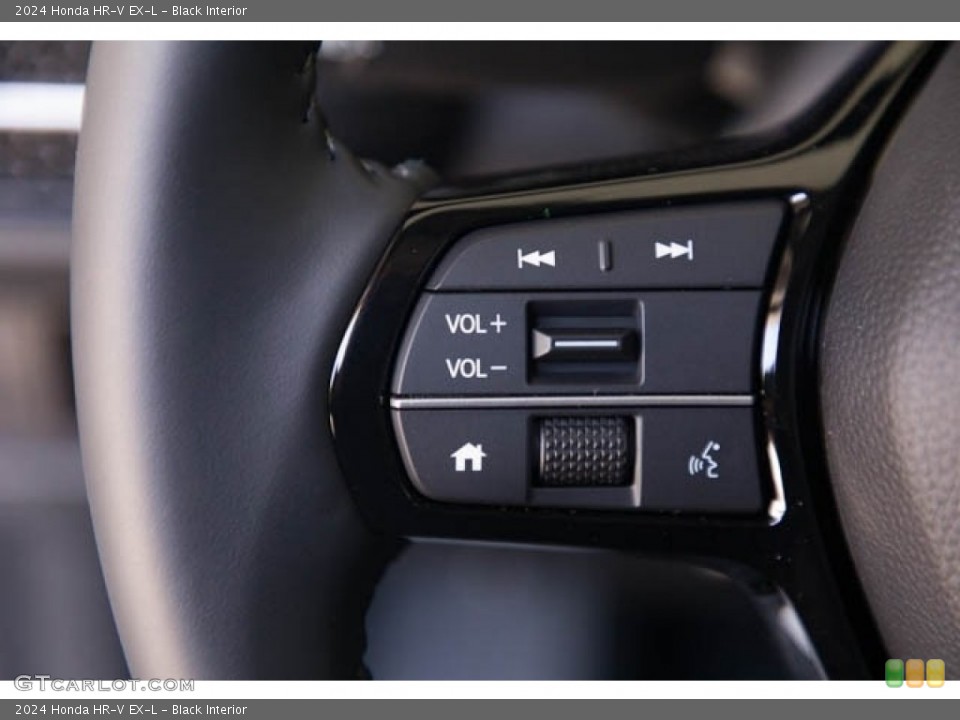 Black Interior Steering Wheel for the 2024 Honda HR-V EX-L #146207271