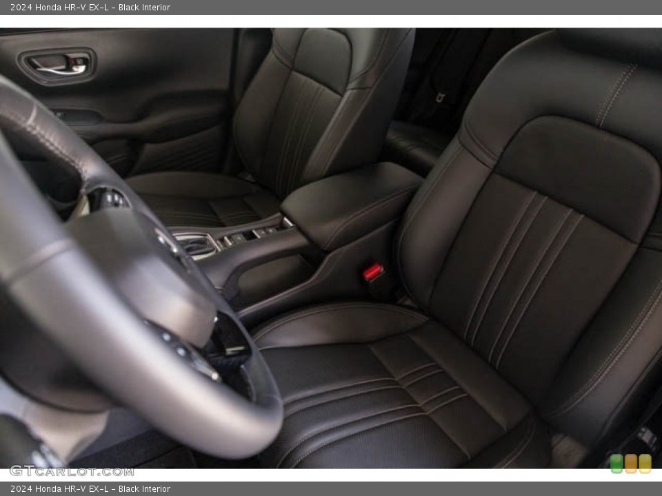 Black Interior Front Seat for the 2024 Honda HR-V EX-L #146207358