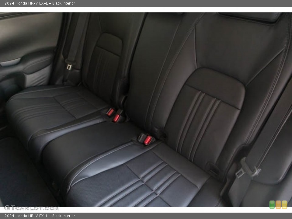 Black Interior Rear Seat for the 2024 Honda HR-V EX-L #146207411