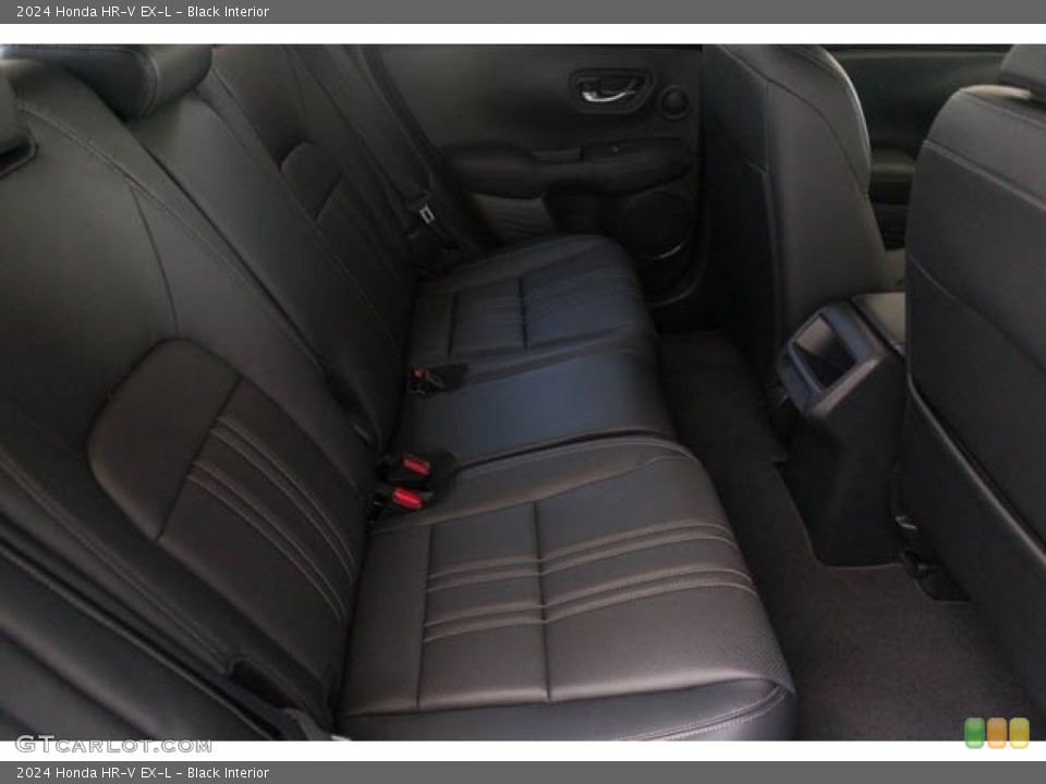 Black Interior Rear Seat for the 2024 Honda HR-V EX-L #146207445
