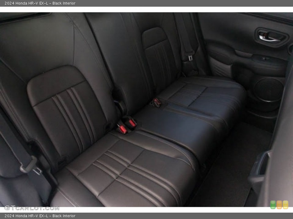 Black Interior Rear Seat for the 2024 Honda HR-V EX-L #146207468