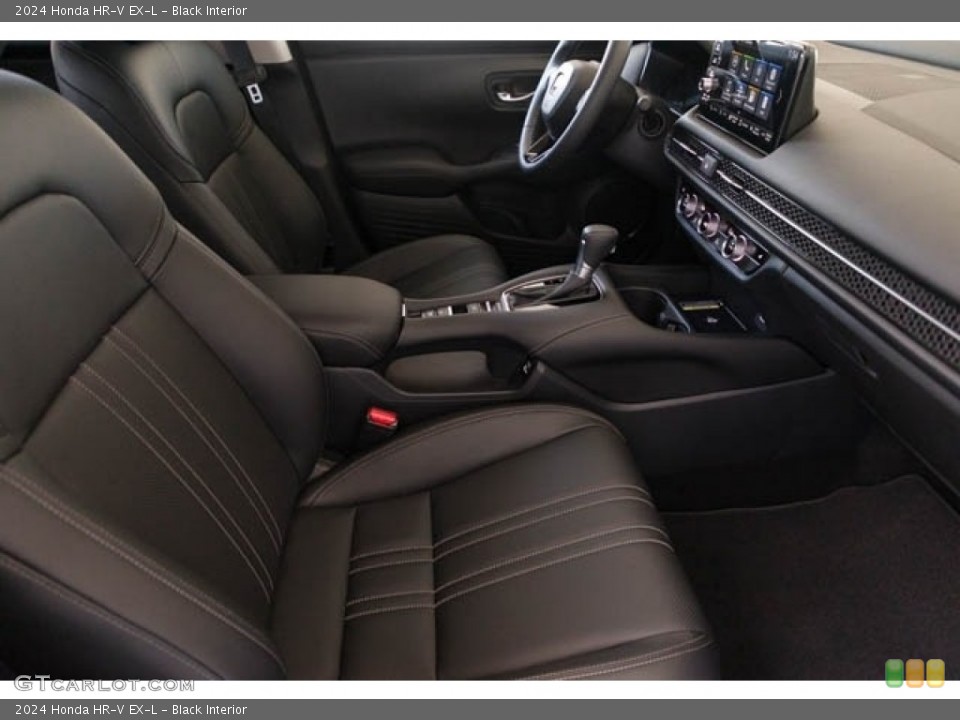 Black Interior Front Seat for the 2024 Honda HR-V EX-L #146207486
