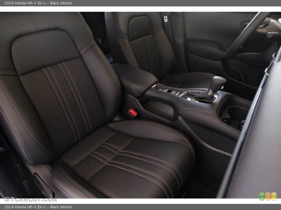 Black Interior Front Seat for the 2024 Honda HR-V EX-L #146207499
