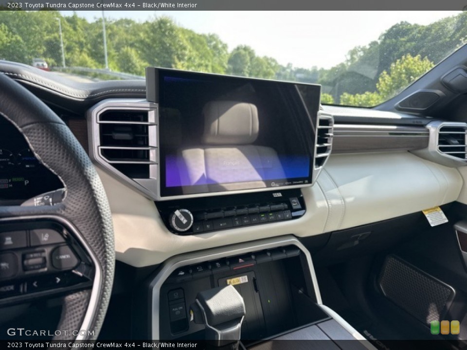 Black/White Interior Dashboard for the 2023 Toyota Tundra Capstone CrewMax 4x4 #146208009