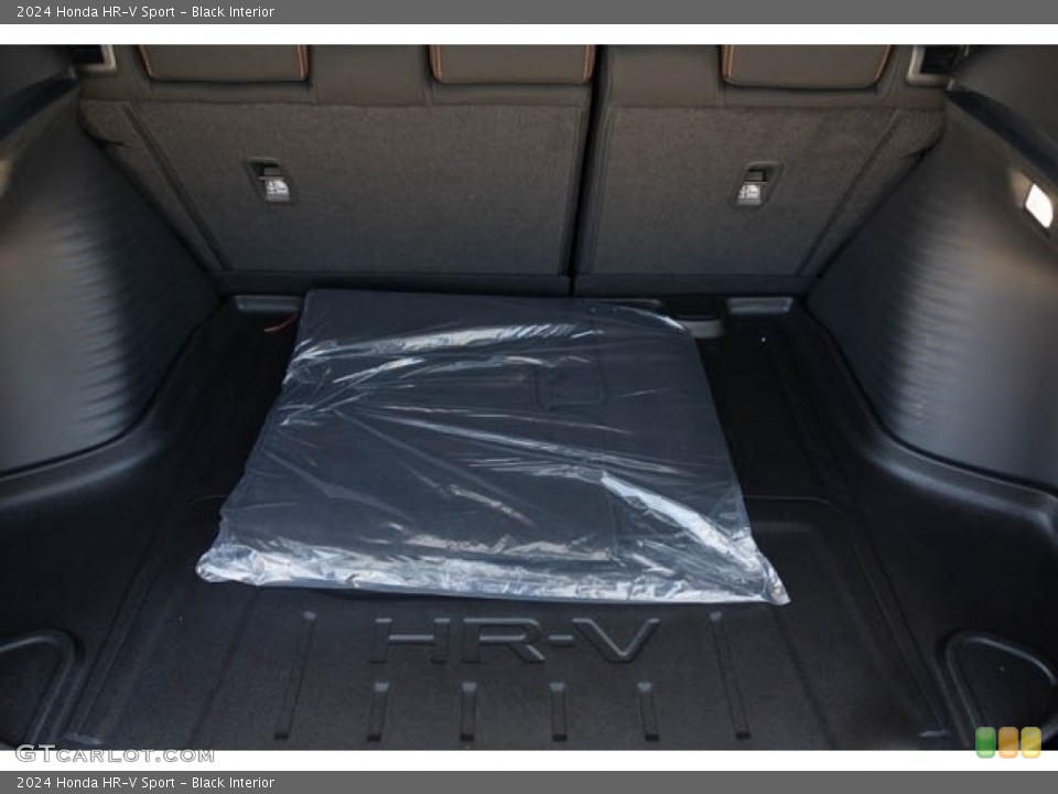 Black Interior Trunk for the 2024 Honda HR-V Sport #146208141