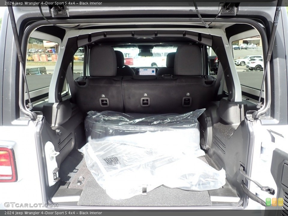 Black Interior Trunk for the 2024 Jeep Wrangler 4-Door Sport S 4x4 #146208201