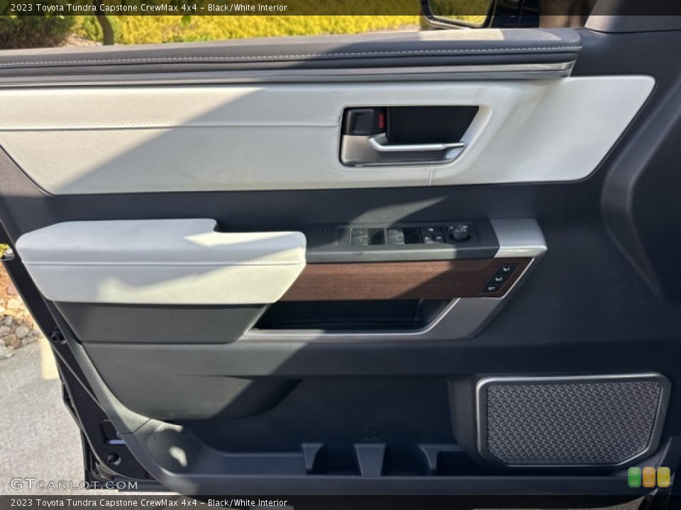 Black/White Interior Door Panel for the 2023 Toyota Tundra Capstone CrewMax 4x4 #146208297