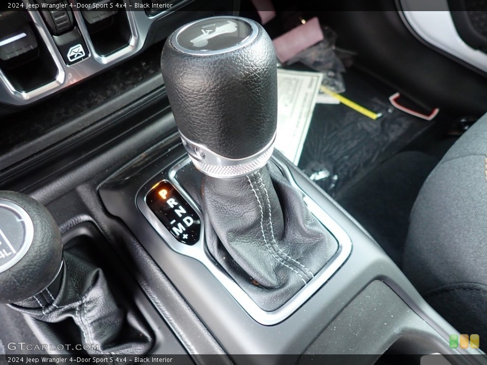 Black Interior Transmission for the 2024 Jeep Wrangler 4-Door Sport S 4x4 #146208525