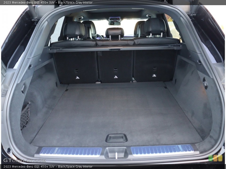 Black/Space Gray Interior Trunk for the 2023 Mercedes-Benz EQS 450+ SUV #146208573