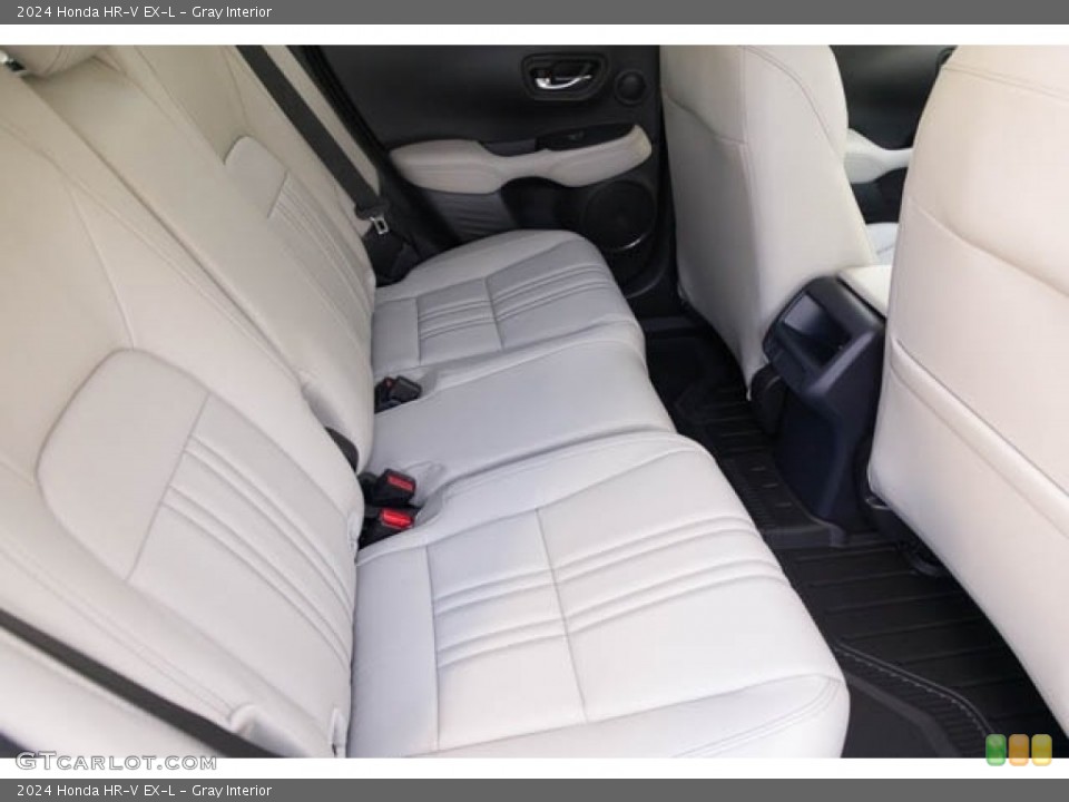 Gray Interior Rear Seat for the 2024 Honda HR-V EX-L #146209023