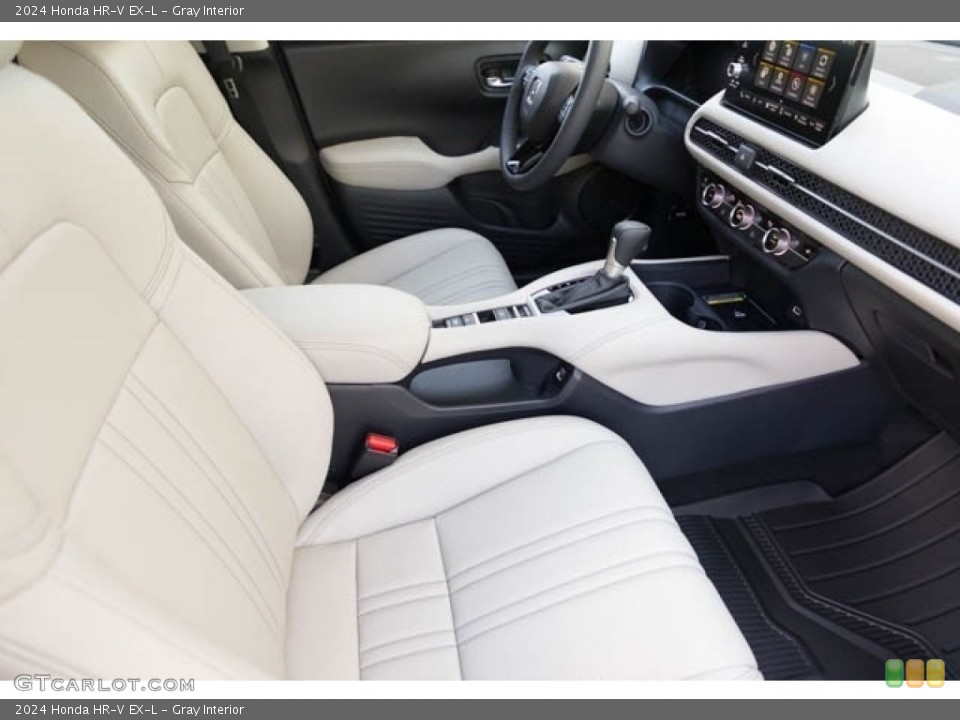 Gray Interior Front Seat for the 2024 Honda HR-V EX-L #146209068