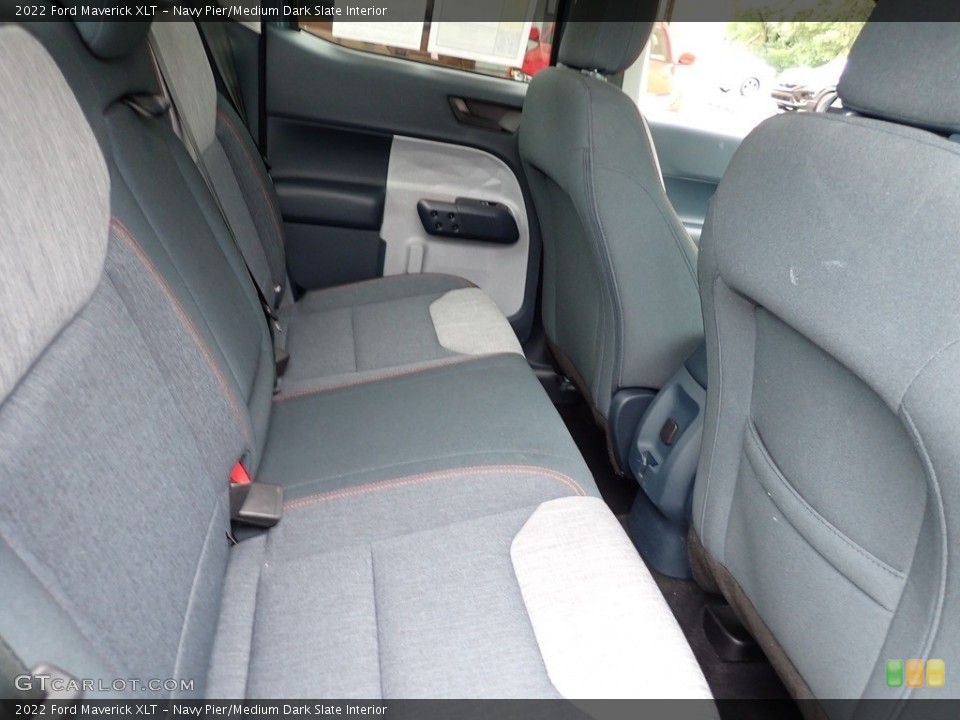 Navy Pier/Medium Dark Slate Interior Rear Seat for the 2022 Ford Maverick XLT #146210286