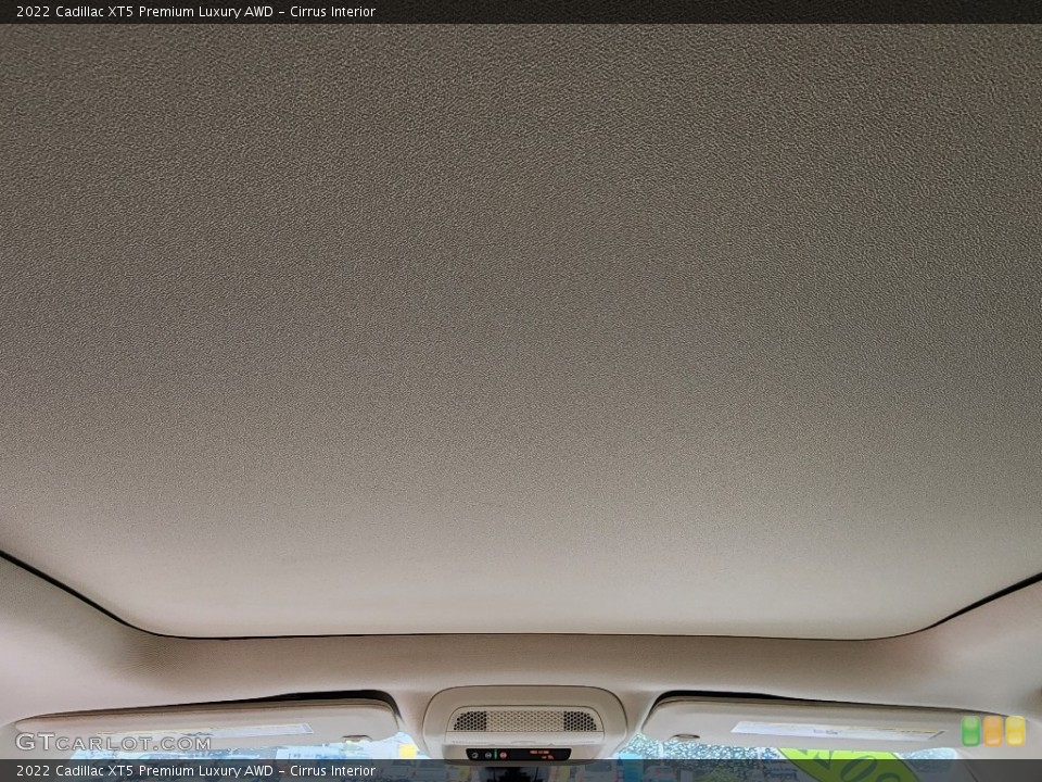 Cirrus Interior Sunroof for the 2022 Cadillac XT5 Premium Luxury AWD #146210409