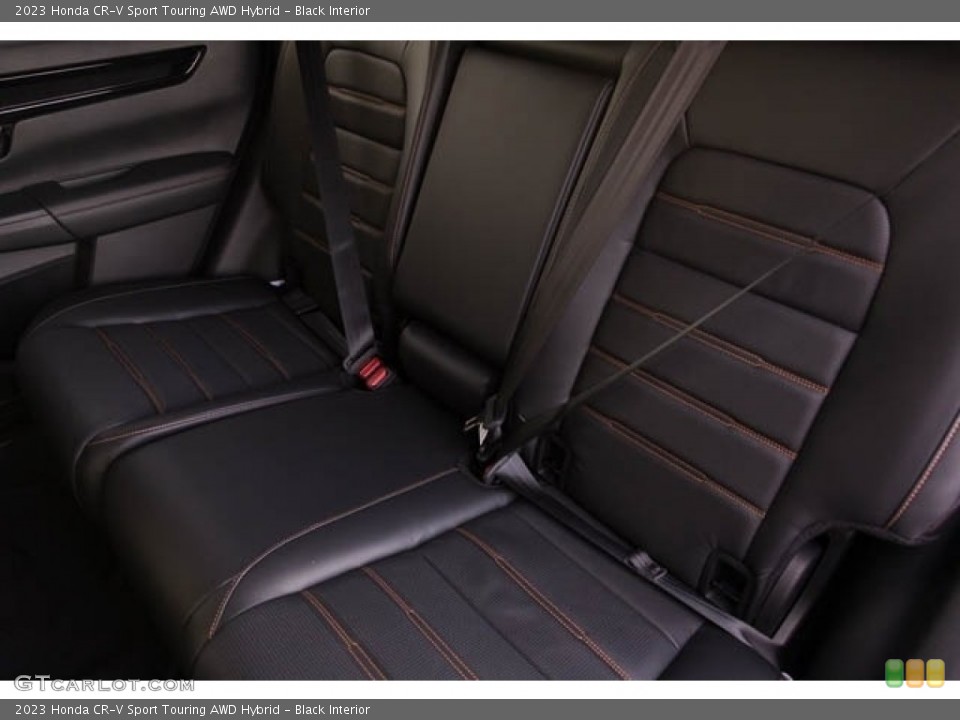 Black Interior Rear Seat for the 2023 Honda CR-V Sport Touring AWD Hybrid #146210643