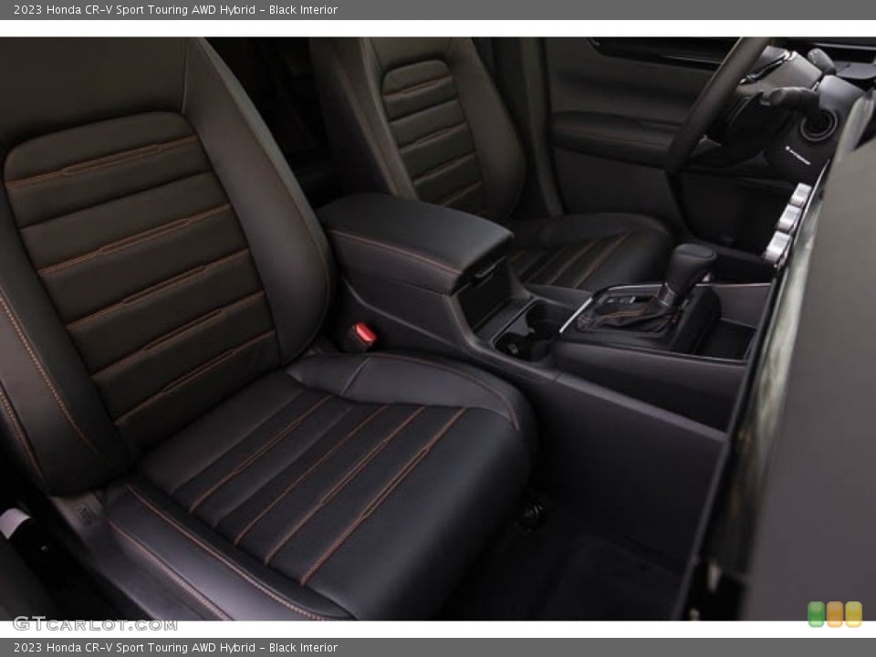 Black Interior Photo for the 2023 Honda CR-V Sport Touring AWD Hybrid #146210715
