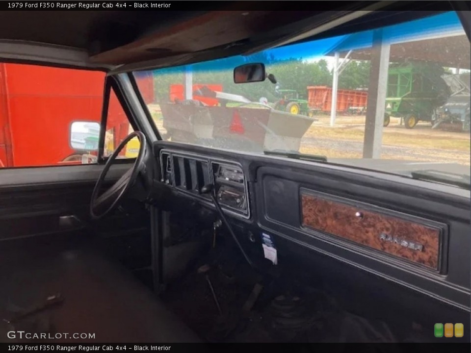 Black 1979 Ford F350 Interiors