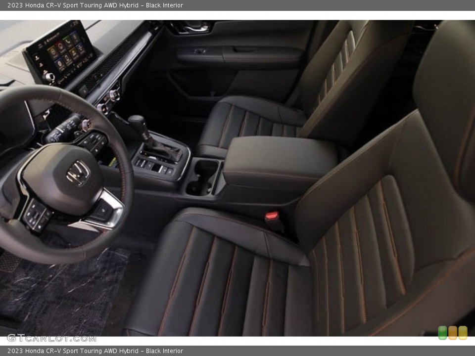 Black Interior Photo for the 2023 Honda CR-V Sport Touring AWD Hybrid #146211201