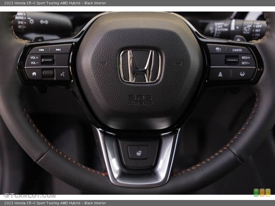 Black Interior Steering Wheel for the 2023 Honda CR-V Sport Touring AWD Hybrid #146211261
