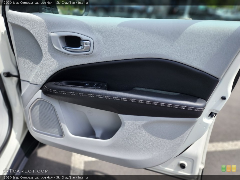 Ski Gray/Black Interior Door Panel for the 2020 Jeep Compass Latitude 4x4 #146211441