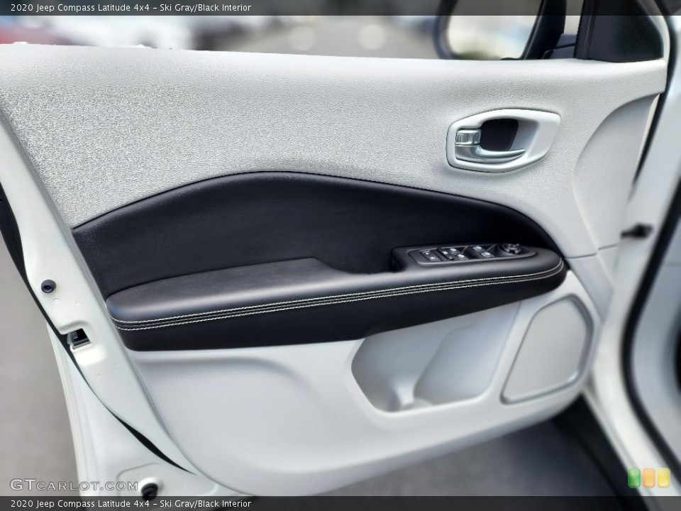 Ski Gray/Black Interior Door Panel for the 2020 Jeep Compass Latitude 4x4 #146211567