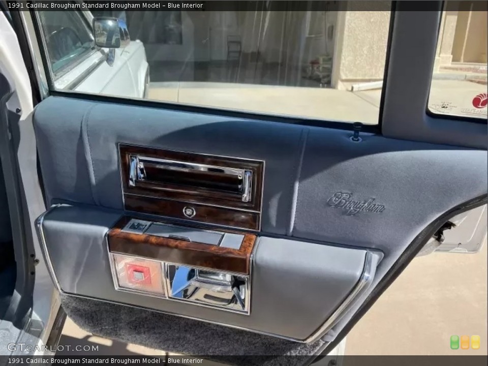 Blue Interior Door Panel for the 1991 Cadillac Brougham  #146211570