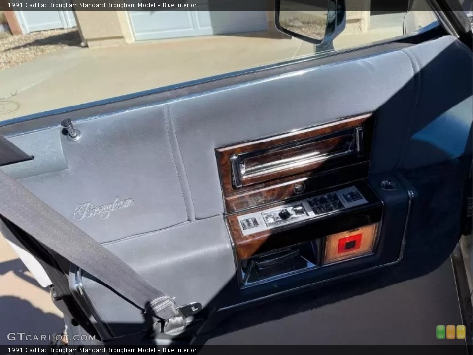 Blue Interior Door Panel for the 1991 Cadillac Brougham  #146211675