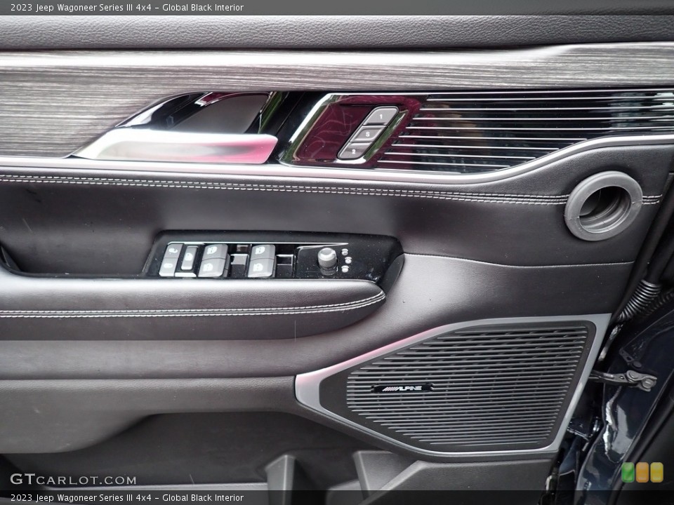 Global Black Interior Door Panel for the 2023 Jeep Wagoneer Series III 4x4 #146212332