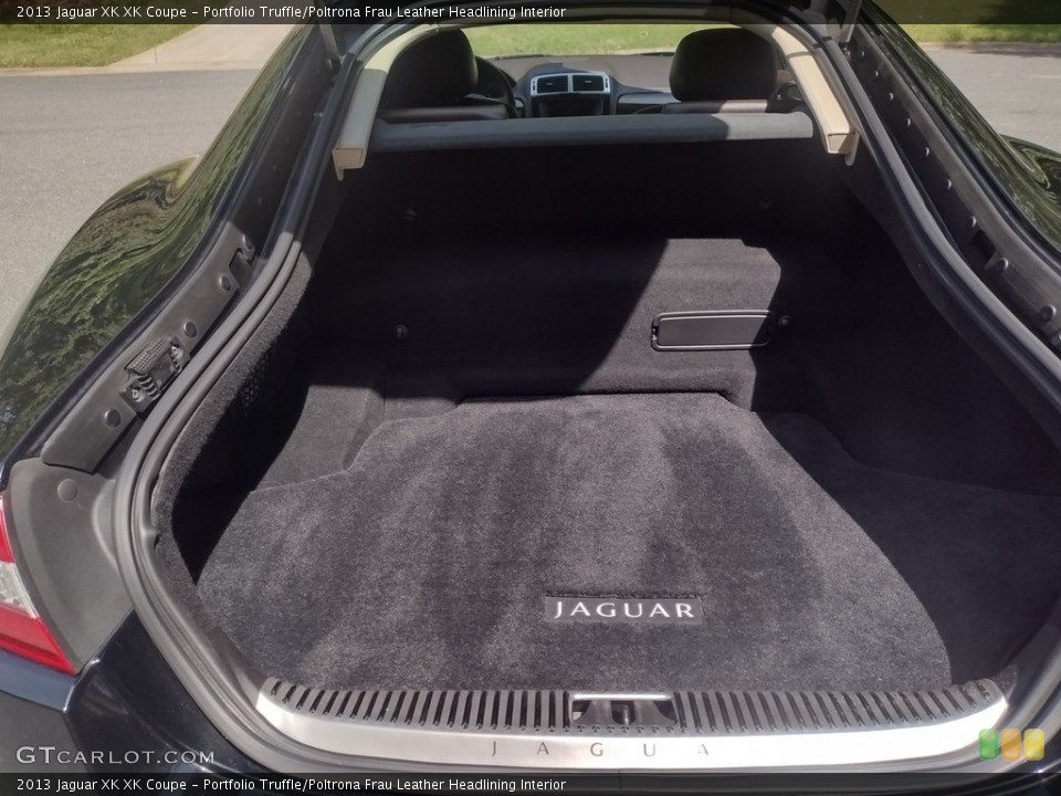 Portfolio Truffle/Poltrona Frau Leather Headlining Interior Trunk for the 2013 Jaguar XK XK Coupe #146212534
