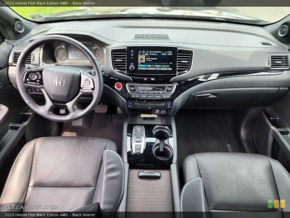 Black Interior Dashboard for the 2020 Honda Pilot Black Edition AWD #146212686
