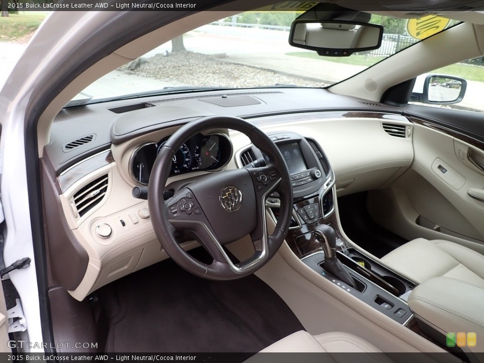 Light Neutral/Cocoa Interior Photo for the 2015 Buick LaCrosse Leather AWD #146214324