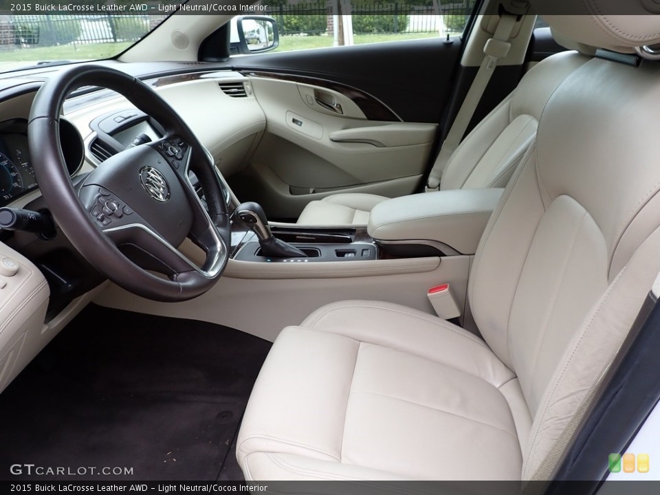 Light Neutral/Cocoa Interior Photo for the 2015 Buick LaCrosse Leather AWD #146214357