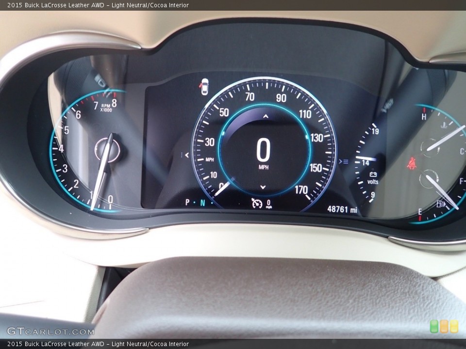 Light Neutral/Cocoa Interior Gauges for the 2015 Buick LaCrosse Leather AWD #146214432