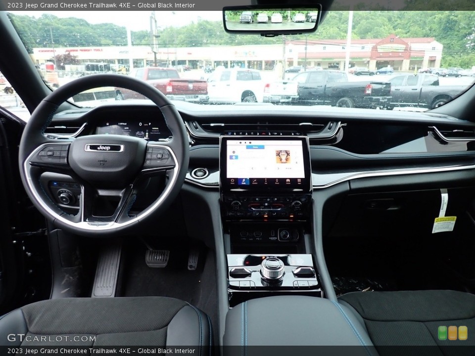 Global Black Interior Photo for the 2023 Jeep Grand Cherokee Trailhawk 4XE #146214939