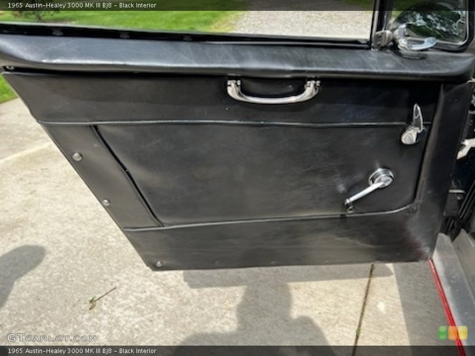 Black Interior Door Panel for the 1965 Austin-Healey 3000 MK III BJ8 #146217142